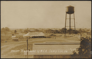 Water tower and Y.M.C.A. Camp Lee, Va.