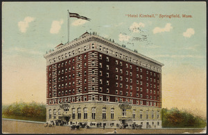 "Hotel Kimball," Springfield, Mass.