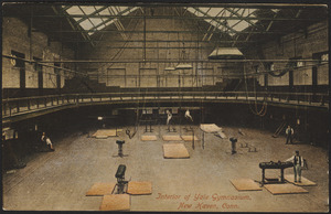 Interior of Yale Gymnasium, New Haven, Conn.