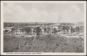 General view of Camp Devens, Ayer, Mass.