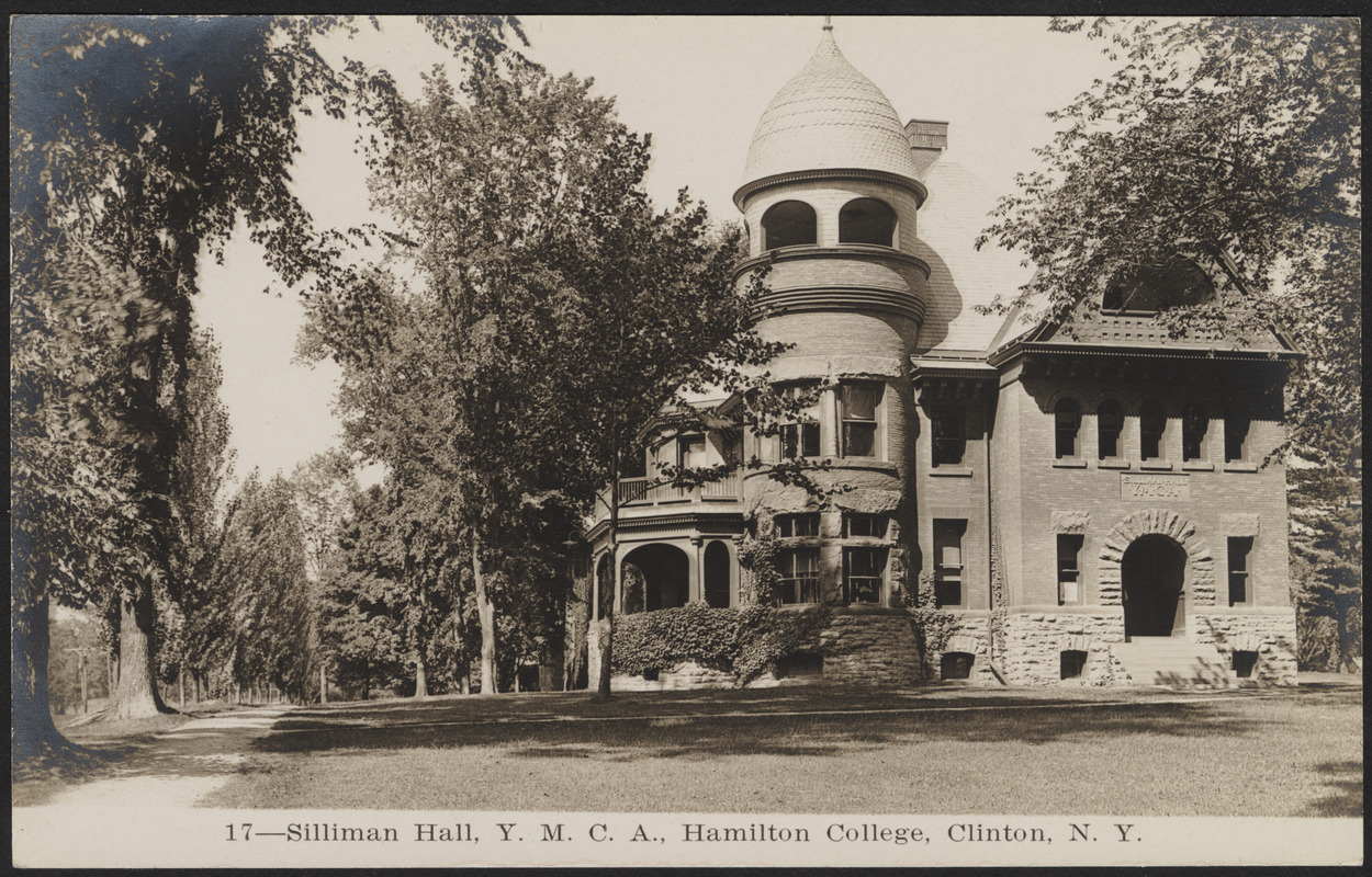 Silliman Hall, Y.M.C.A., Hamilton College, Clinton, N.Y.