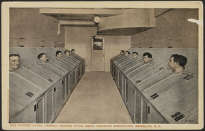 Hot cabinet baths, Central branch Young Men's Christian Association, Brooklyn, N. Y.
