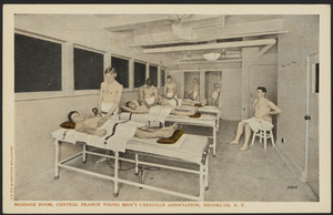 Massage room, Central branch Young Men's Christian Association, Brooklyn, N. Y.