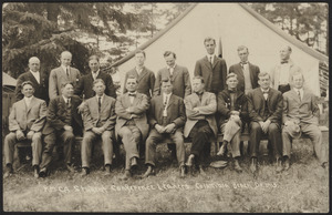 Y.M.C.A. student conference leaders. Columbia Beach, Or. 1913