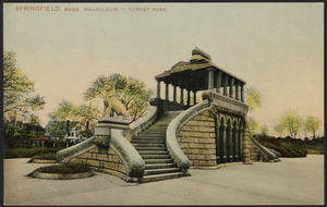 Springfield, Mass. mausoleum - Forest Park