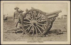 Artillery firing