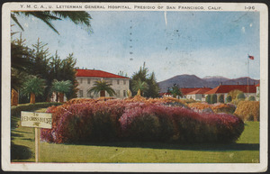 Y.M.C.A., U. Letterman General Hospital, Presidio of San Fransisco, Calif.