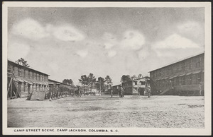 Camp street scene, Camp Jackson. Columbia, S.C.