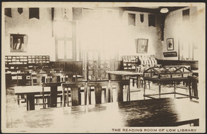 The reading room of Low Library