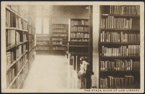 The stack room of Low Library