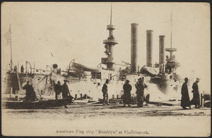 American Flag Ship "Brooklyn" at Vladivostock