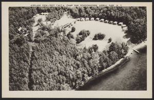 Airplane view - Troy Y.M.C.A. Camp Van Schoonhoven, Averill Park, N.Y.