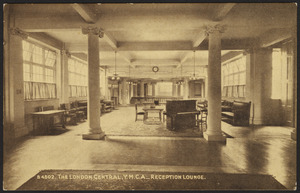 The London Central, Y.M.C.A. Reception lounge