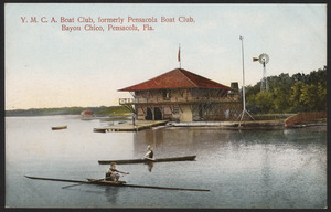 Y.M.C.A. Boat Club, formerly Pensacola Boat Club, Bayou Chico, Pensacola, Fla.