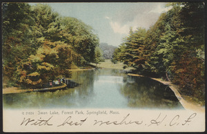 Swan Lake, Forest Park, Springfield, Mass.