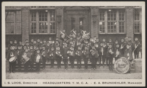 I.S. Loos, Director - Headquarters. Y.M.C.A. - E.A. Brounoehler, Manager