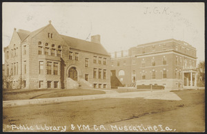 Public library & Y.M.C.A. Muscatine Ia.