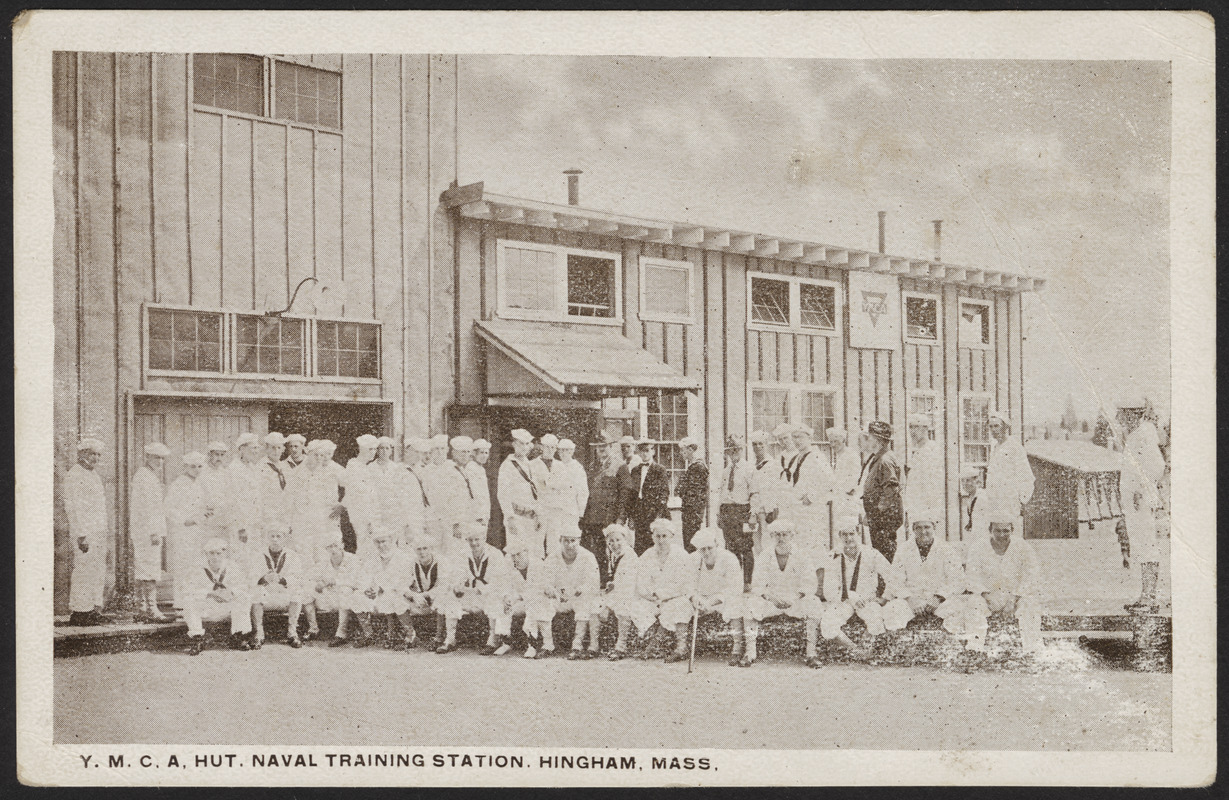 Y.M.C.A. hut, Naval Training Station, Hingham, Mass.