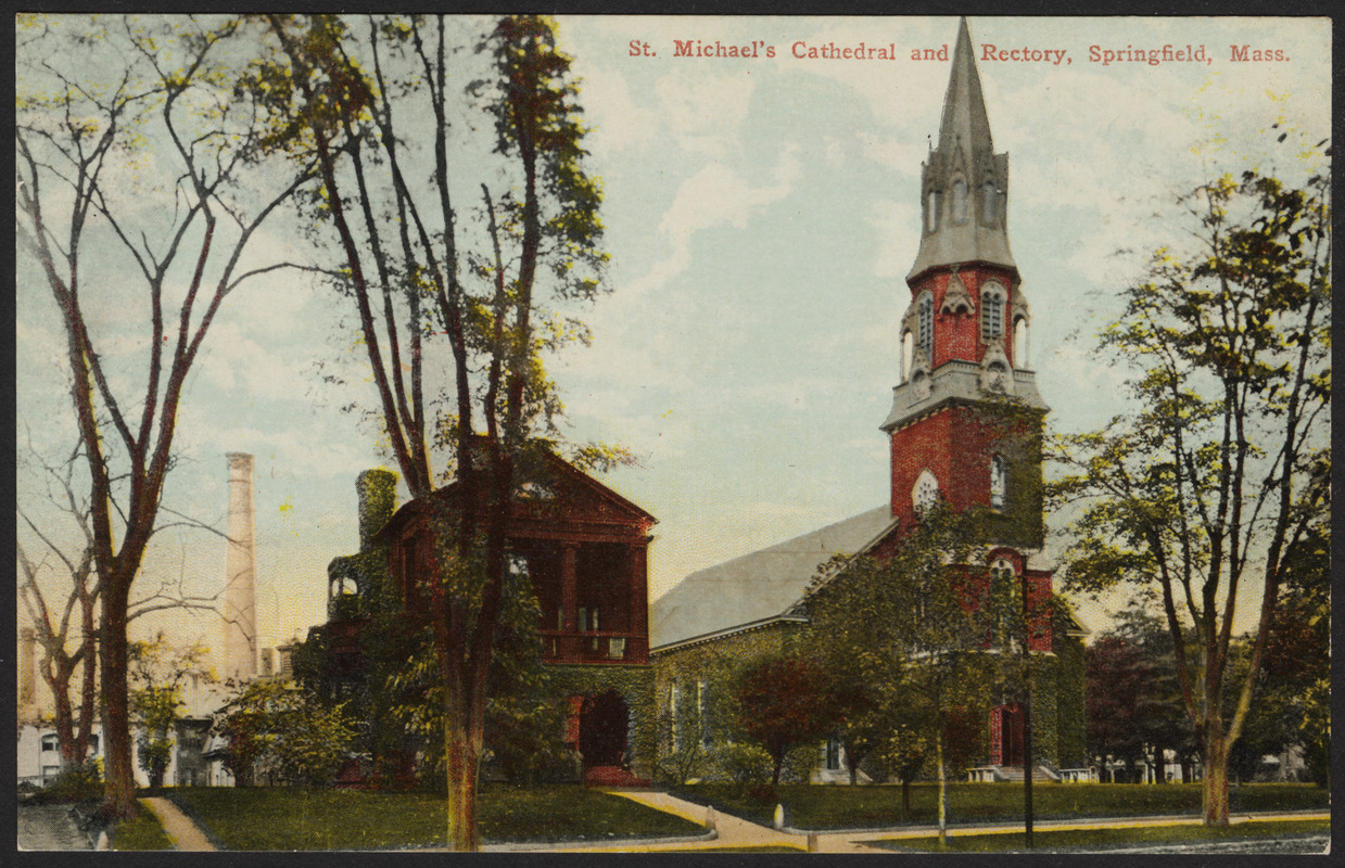 St. Michael's Cathedral and Rectory, Springfield, Mass.