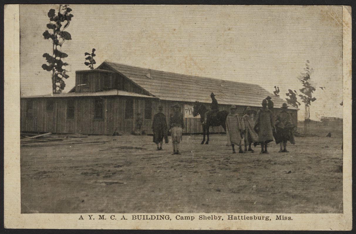 A Y.M.C.A. building, Camp Shelby, Hattiesburg, Miss. Digital Commonwealth