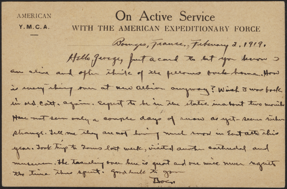 On active service with the American Expeditionary Force - Digital ...