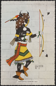 Sun-buffalo dancer (man)