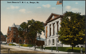 Court House & Y.M.C.A., Bangor, Me.