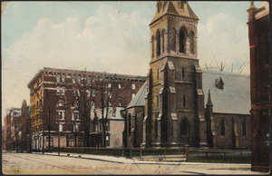 Y.M.C.A. & Christ Church, Binghamton, N.Y.