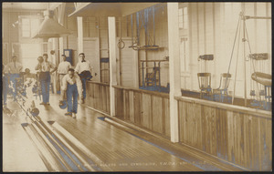 Bowling alleys and gymnasium, Y.M.C.A., Empire, C.Z.