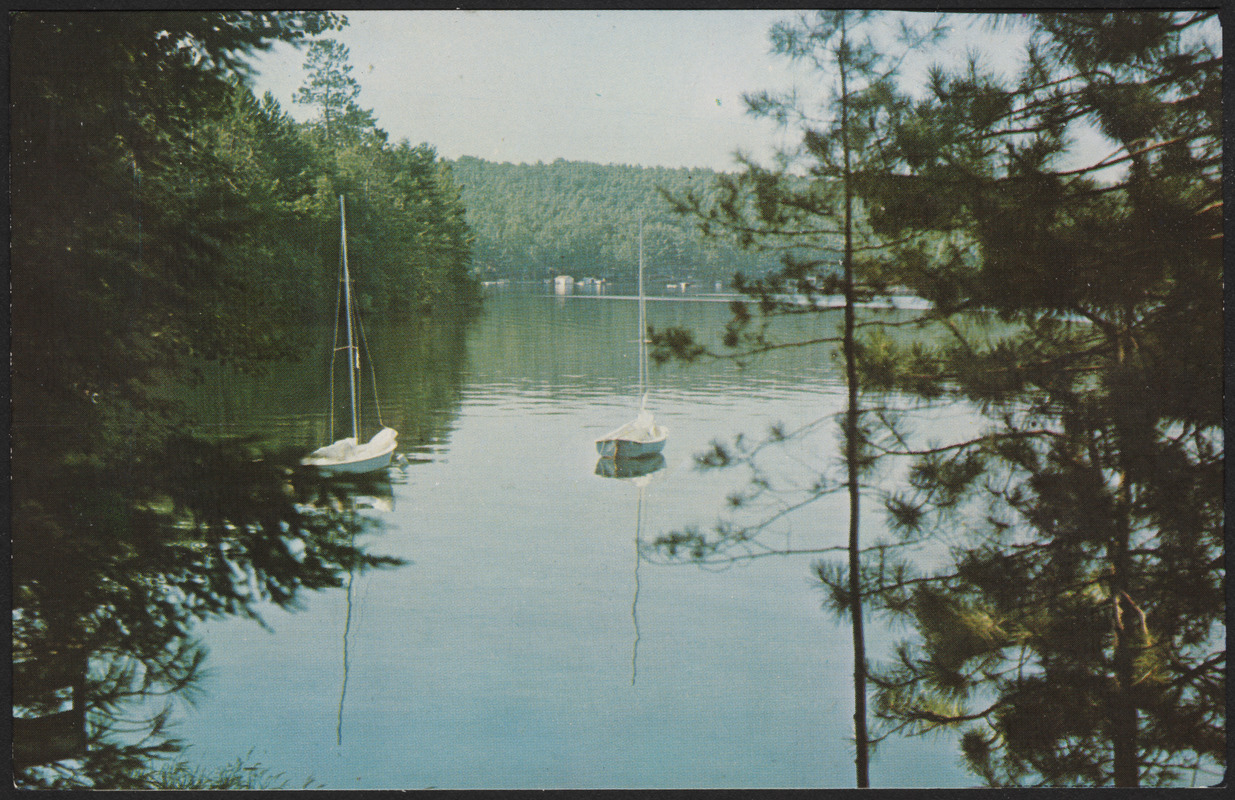 Archibald Lake from Archibald Y.M.C.A. Camp near Lakewood and Townsend, Wisconsin