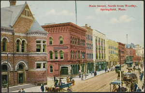 Main Street, north from Worthy, Springfield, Mass