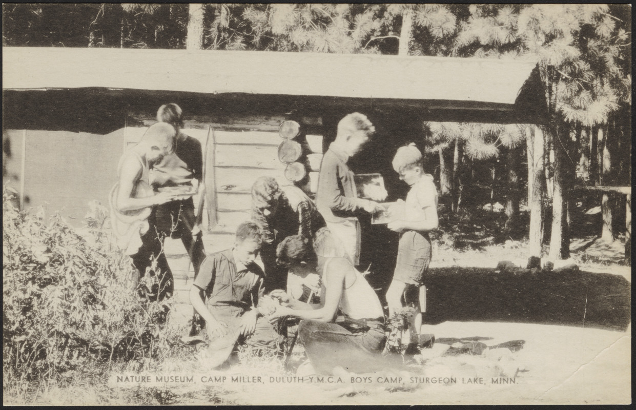 Nature Museum, Camp Miller, Duluth Y.M.C.A. Boys Camp, Sturgeon Lake