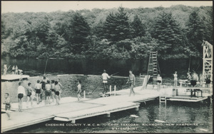 Cheshire Country Y.M.C.A. - Camp Takodah. Richmond. New Hampshire - Waterfront