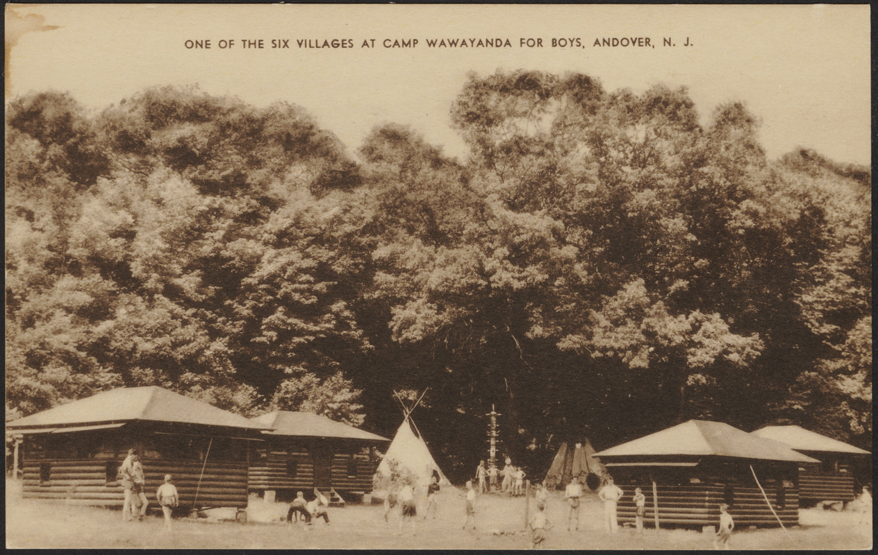 One of the six villages at Camp Wawayanda for Boys. Andover, N. J.