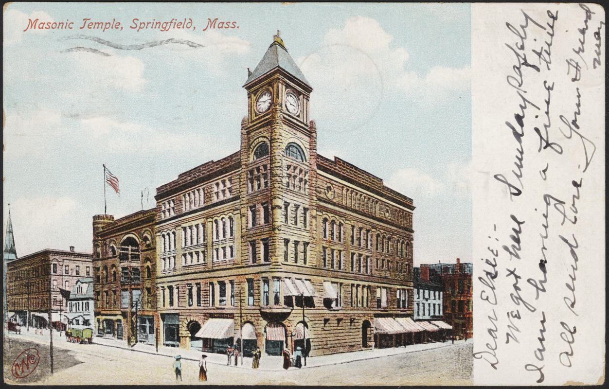 Masonic Temple, Springfield, Mass. - Digital Commonwealth