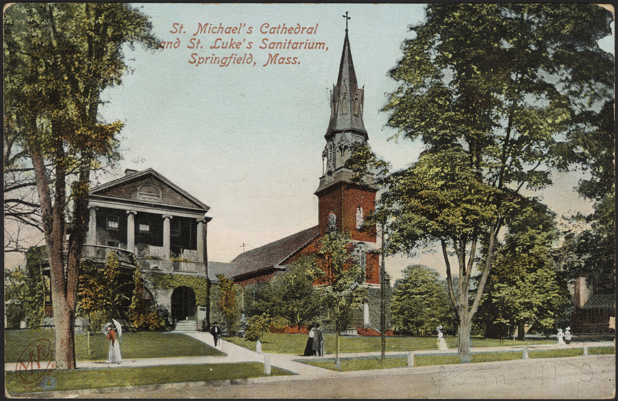 St. Michael's Cathedral and St. Luke's Sanitarium, Springfield, Mass.