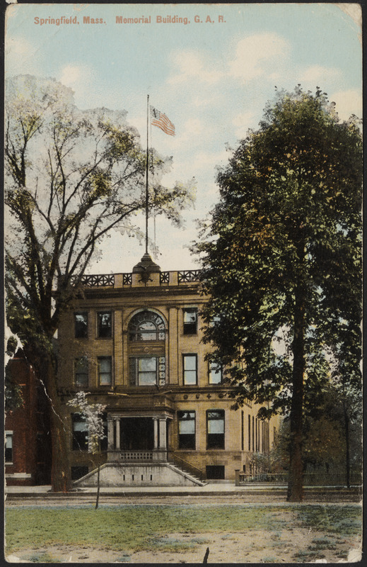 Springfield, Mass. Memorial building, G.A.R.