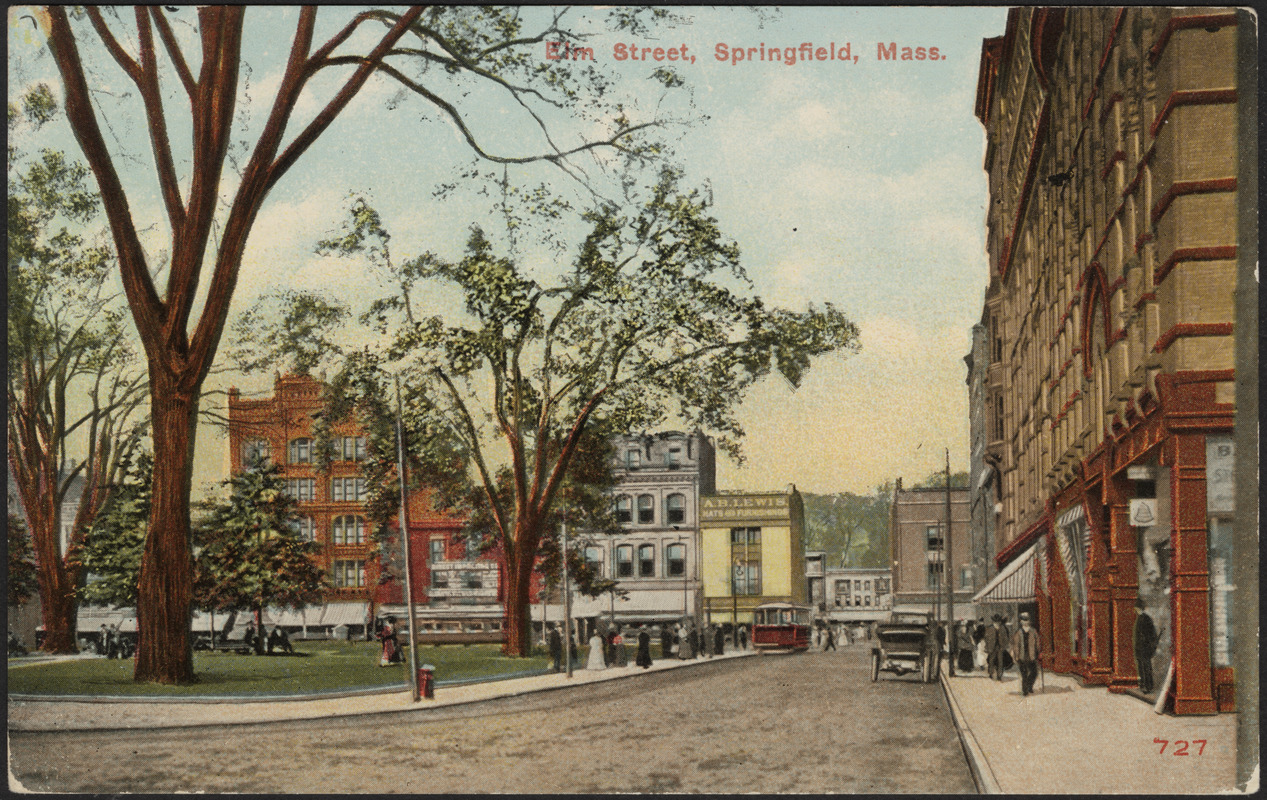 Elm Street, Springfield, Mass. Digital Commonwealth