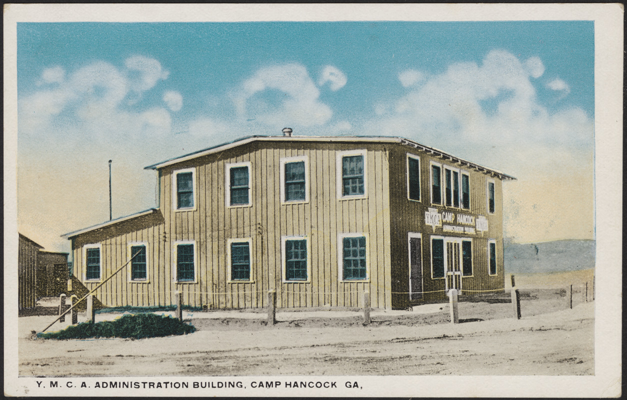 Y.M.C.A. Administration building, Camp Hancock, GA