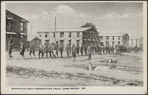 Barracks 304th Ammunition Train, Camp Meade, MD