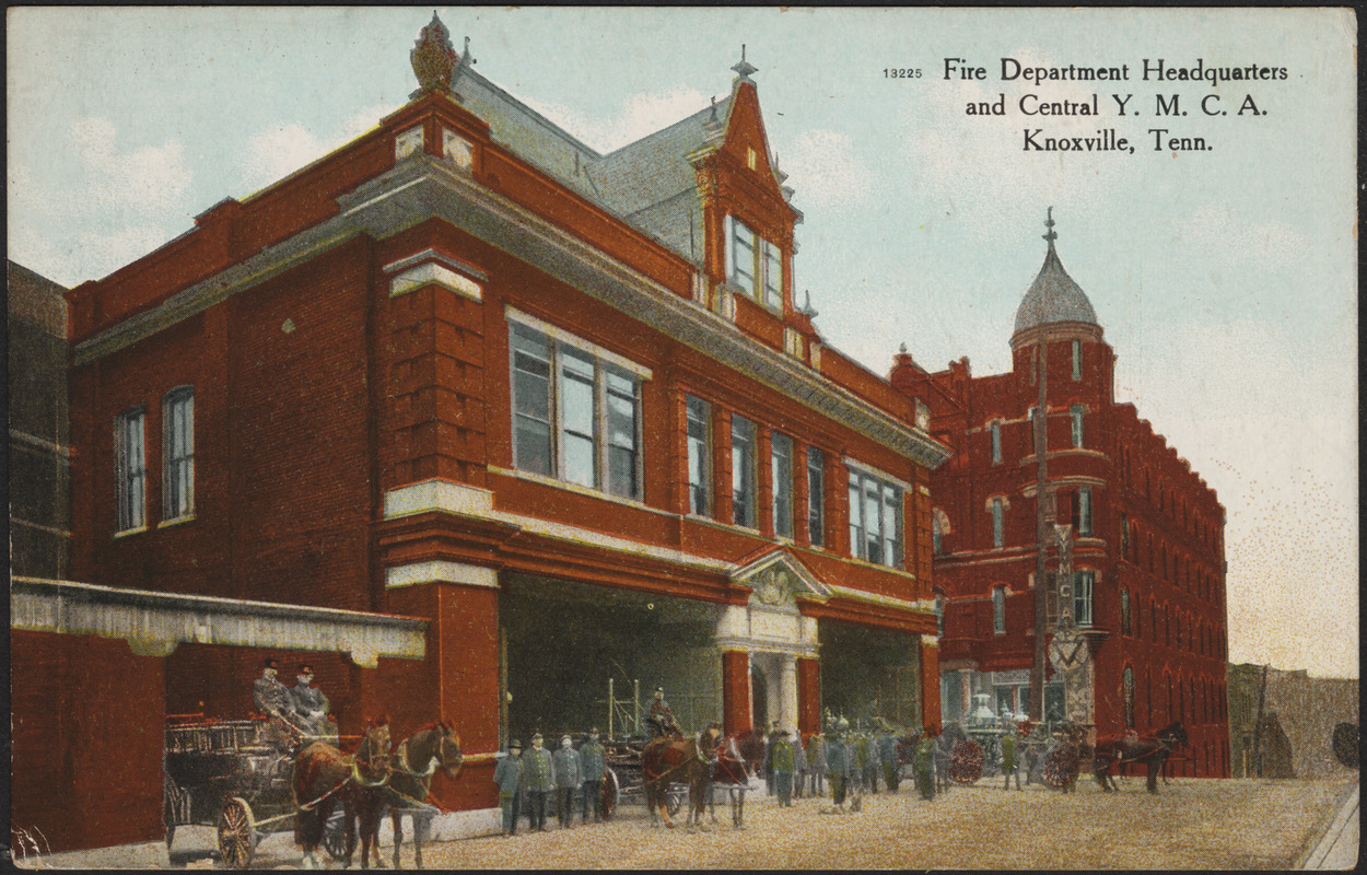 Fire Department Headquarters and Central Y.M.C.A. Knoxville, Tenn.