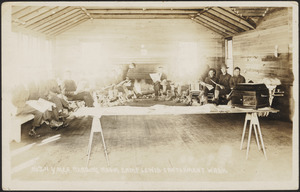 Y.M.C.A. reading room Camp Lewis Cantonment Wash.