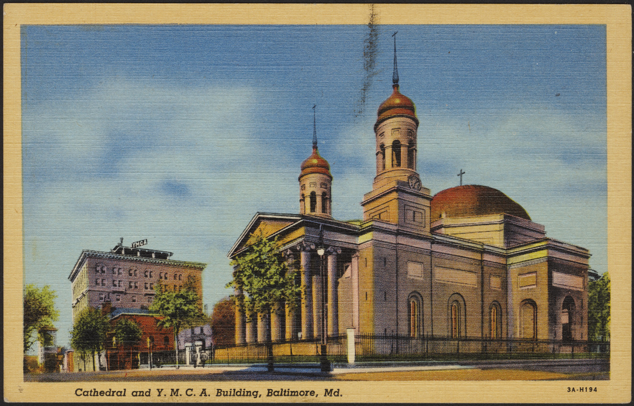 Cathedral and Y.M.C.A. building, Baltimore, MD