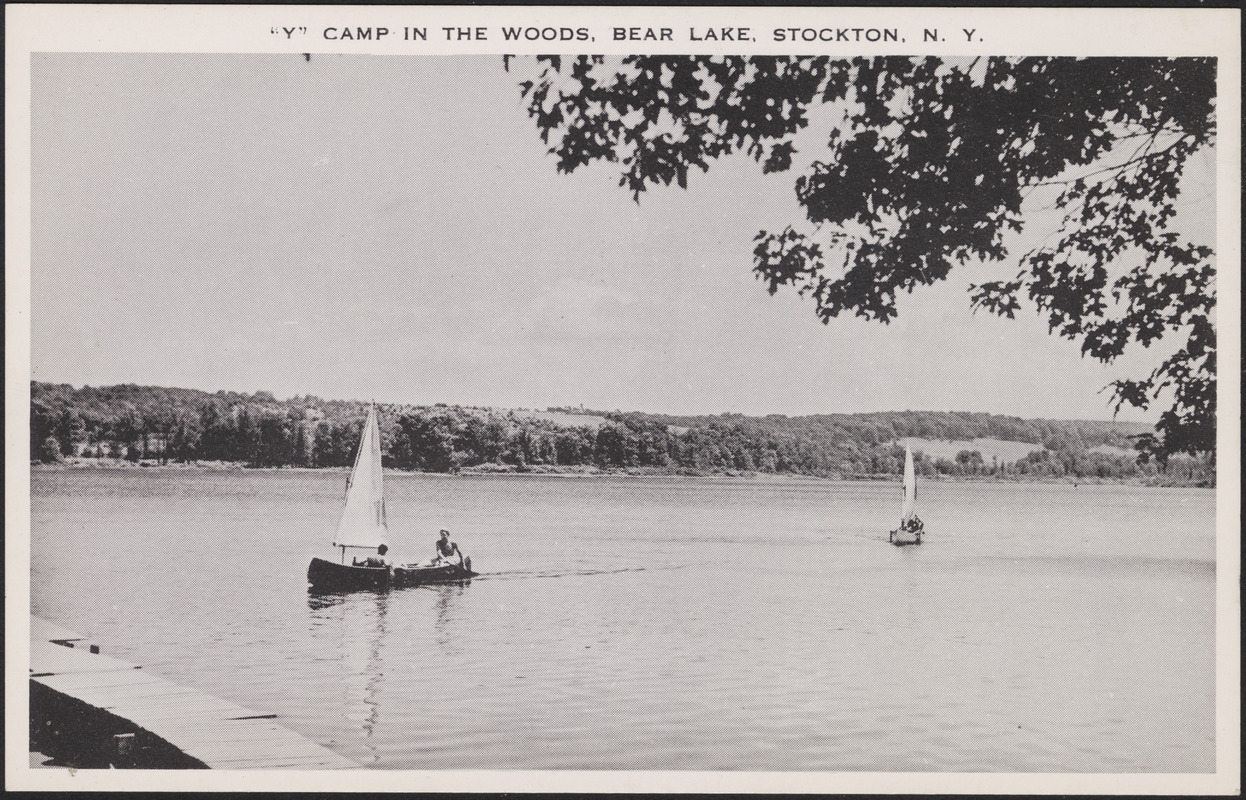 "Y" camp in the woods, Bear Lake, Stockton, N.Y.