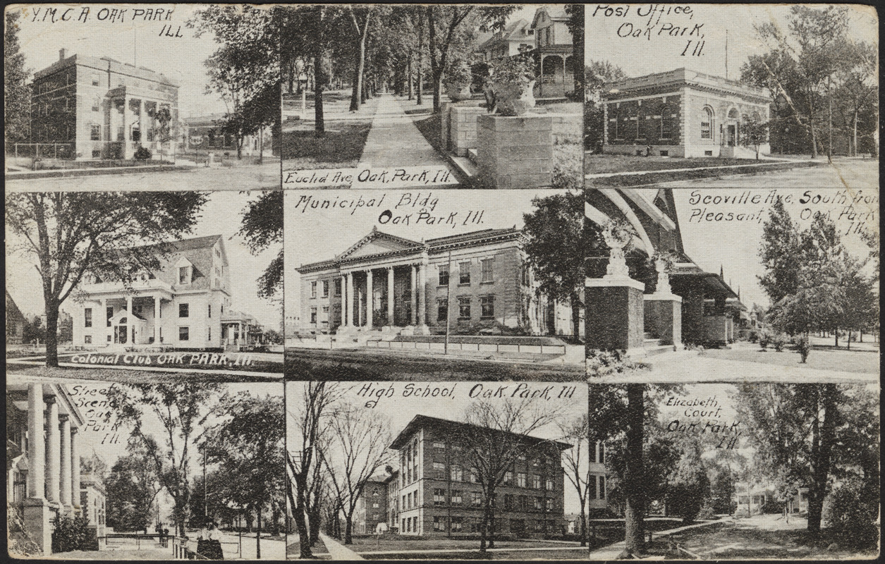 Miscellaneous buildings, Oak Park, Ill. - Digital Commonwealth