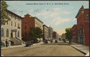Atlantic Street from Y.M.C.A., Stamford, Conn.