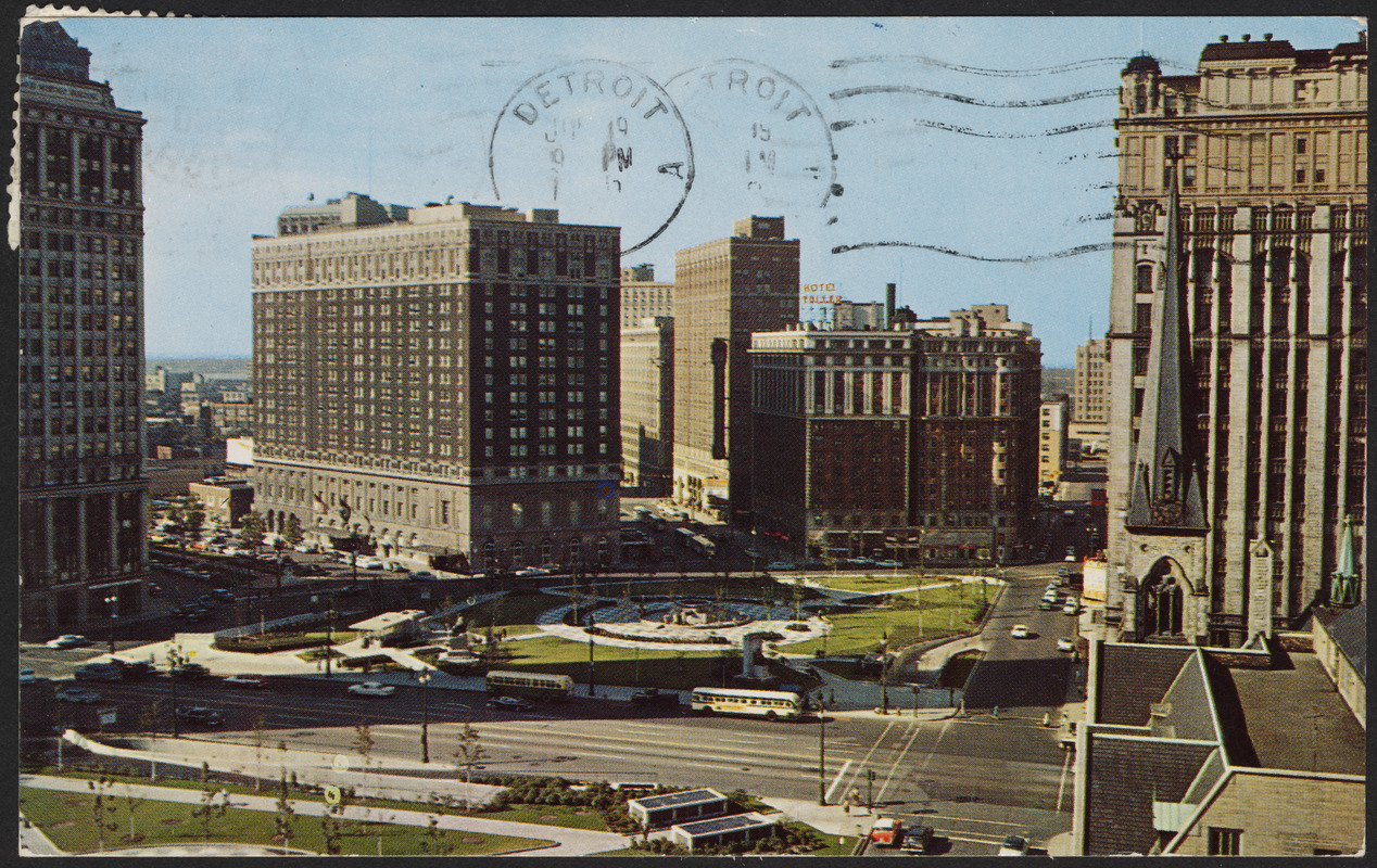 Grand Circus Park, Detroit, Michigan