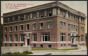 Y.M.C.A., Greensboro, N.C. cor. W. Sycamore and S. Green Sts.