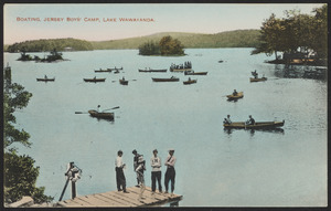 Boating, Jersey Boys' Camp, Lake Wawayanda