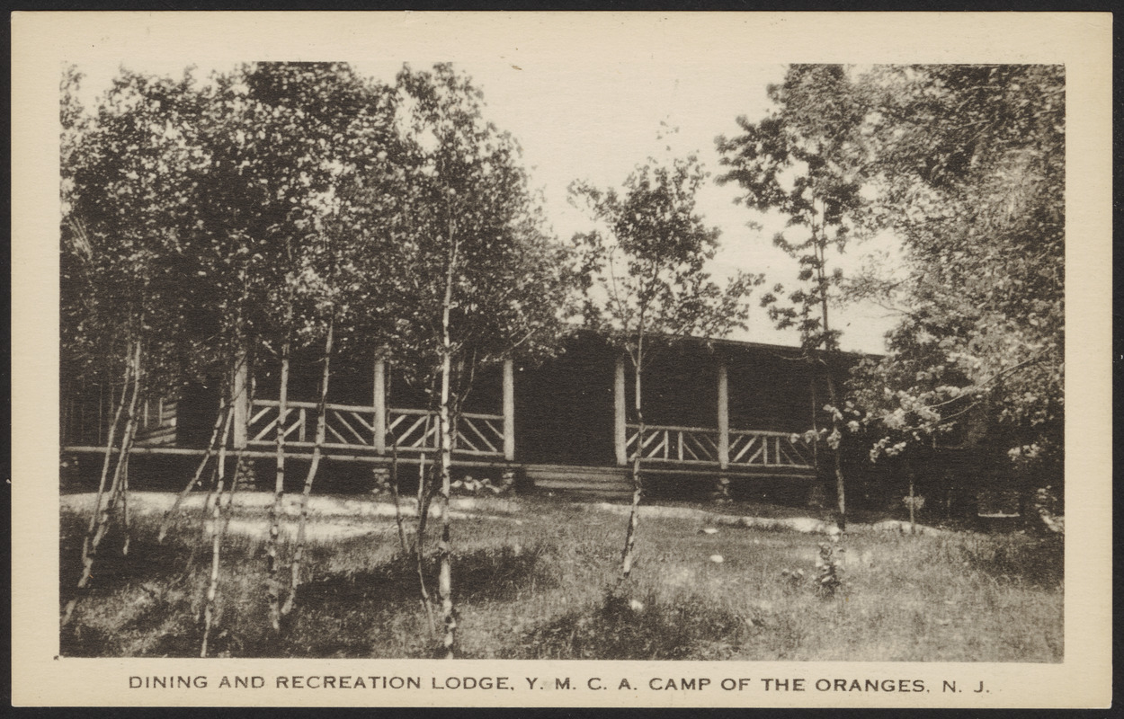 Dining and Recreation Lodge, Y.M.C.A. Camp of the Oranges, N.J.
